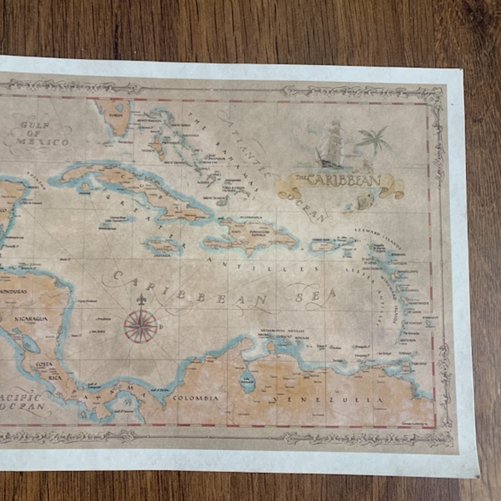 🆕 Caribbean Map - Picture 3 of 10